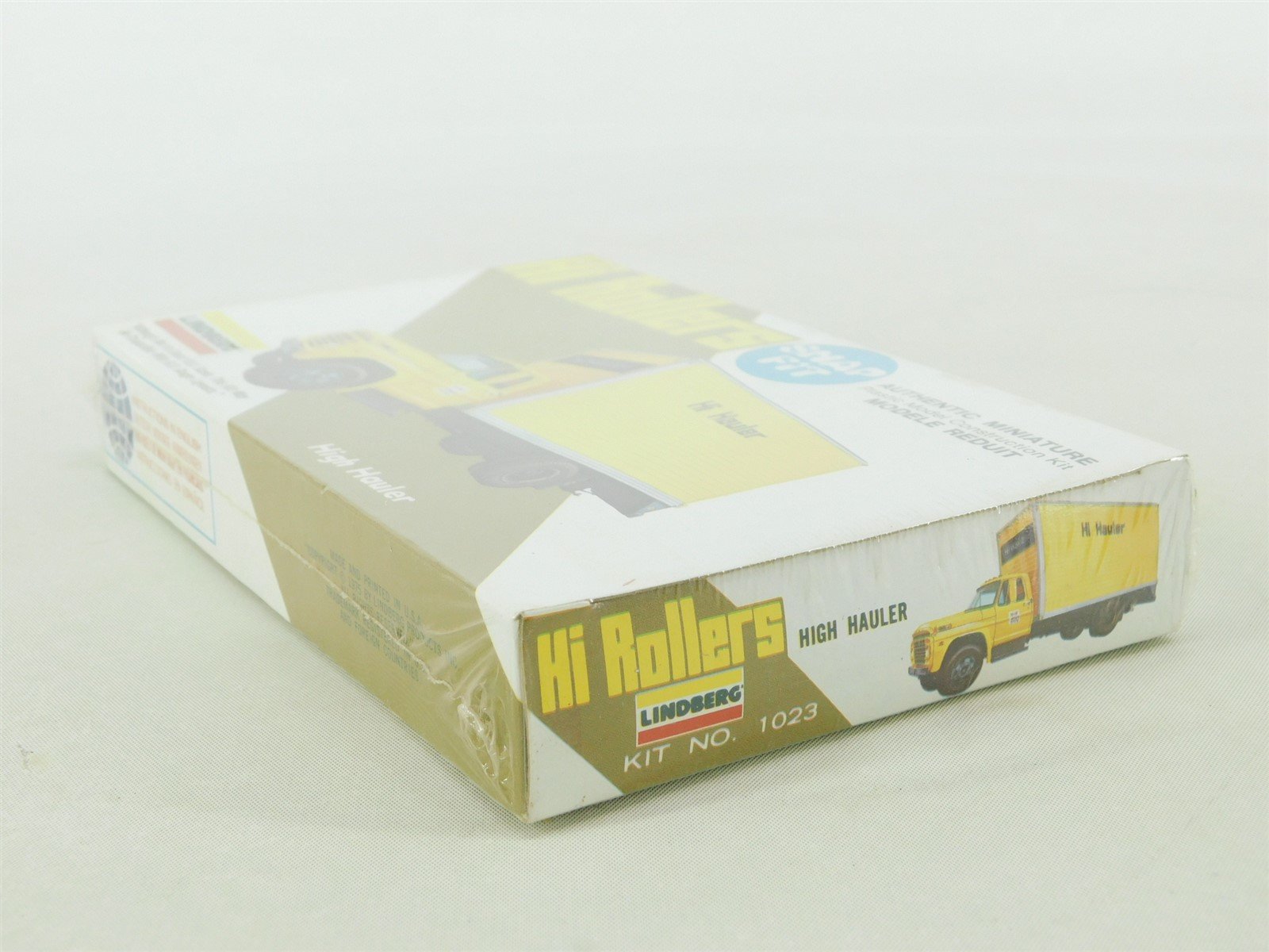 Lindberg Hi Rollers Model Kit 1023 Snap Fit High Hauler Moving Truck - SEALED