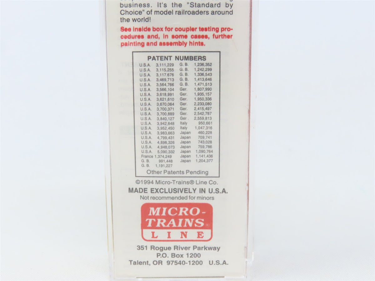 N Micro-Trains MTL #31260 C&amp;S Burlington Route 50&#39; Single Door Box Car #924