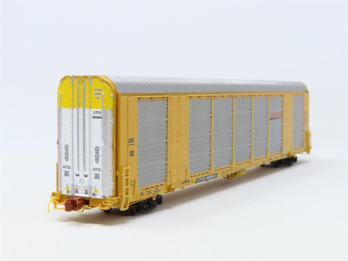 N Scaletrains SXT33723 BNSF CTTX Yellow Gunderson Multi-Max Autorack #693044