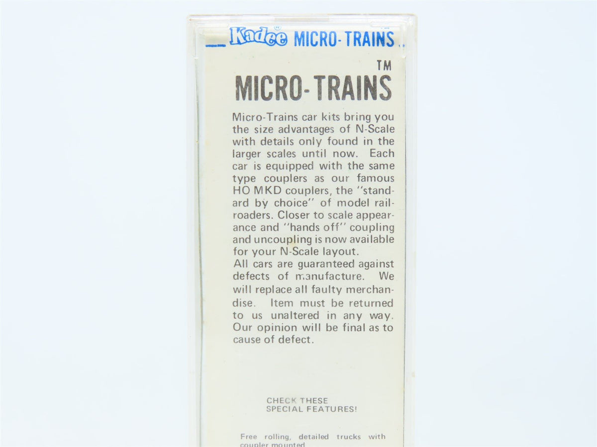 N Scale Micro-Trains MTL Kadee 34105 D&amp;RGW Rio Grande Box Car #63555-Blue Label