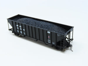 HO Arrowhead #ARR-1010-4 PC Penn Central 3-Bay Hopper w/ Coal Load #444399