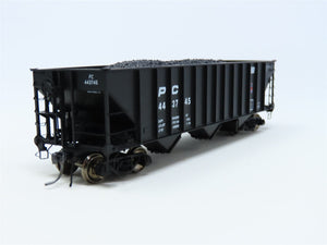 HO Arrowhead #ARR-1009-2 PC Penn Central 3-Bay Hopper w/ Coal Load #443745