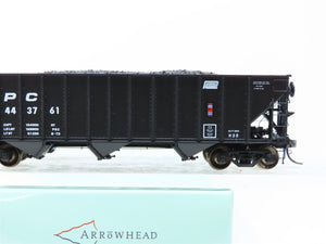 HO Arrowhead #ARR-1010-2 PC Penn Central 3-Bay Hopper w/ Coal Load #443761