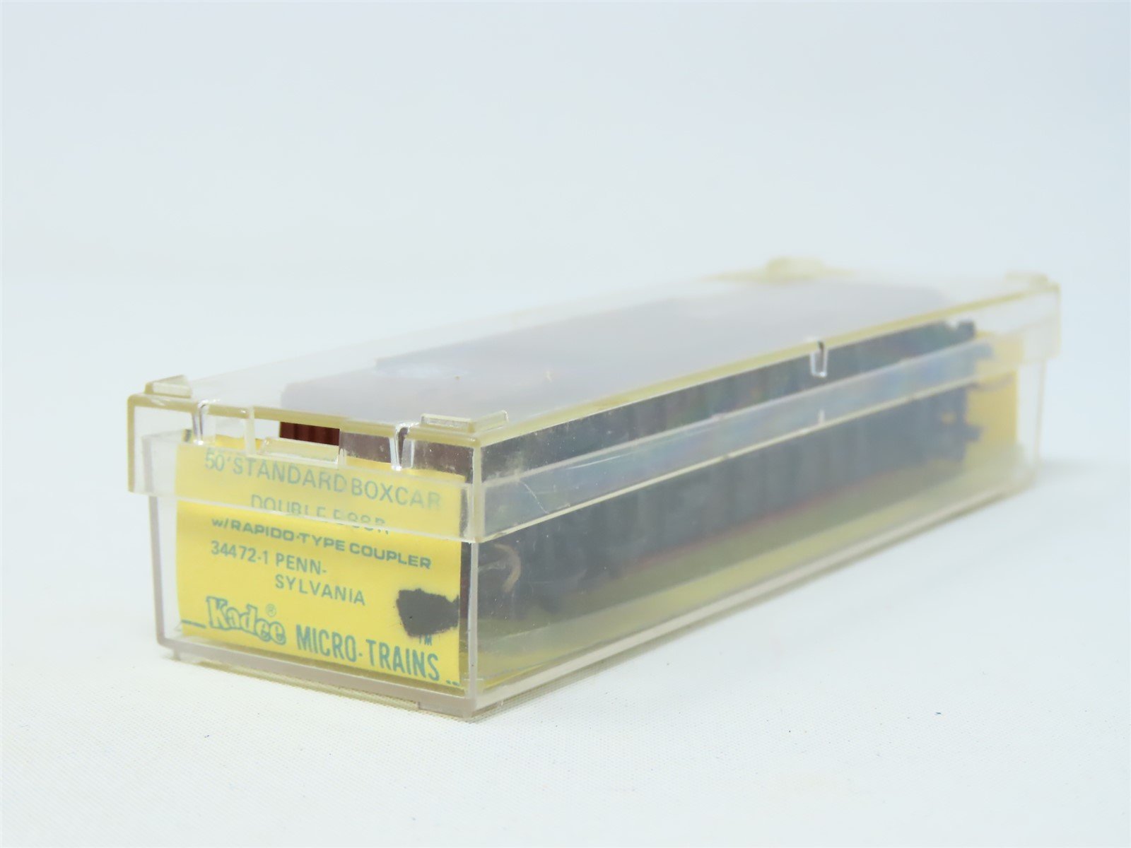 N Micro-Trains MTL Kadee 34472-1 PRR Pennsylvania 50' Box Car #32156-Blue Label