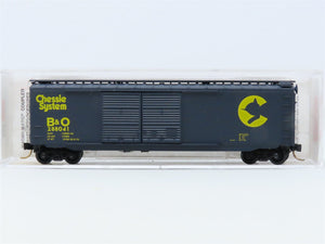 N Scale Micro-Trains MTL #34010 B&O Chessie System 50' Box Car #288041