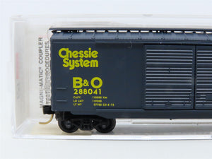 N Scale Micro-Trains MTL #34010 B&O Chessie System 50' Box Car #288041