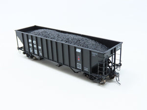 HO Arrowhead #ARR-1009-1 PC Penn Central 3-Bay Hopper w/ Coal Load #443559