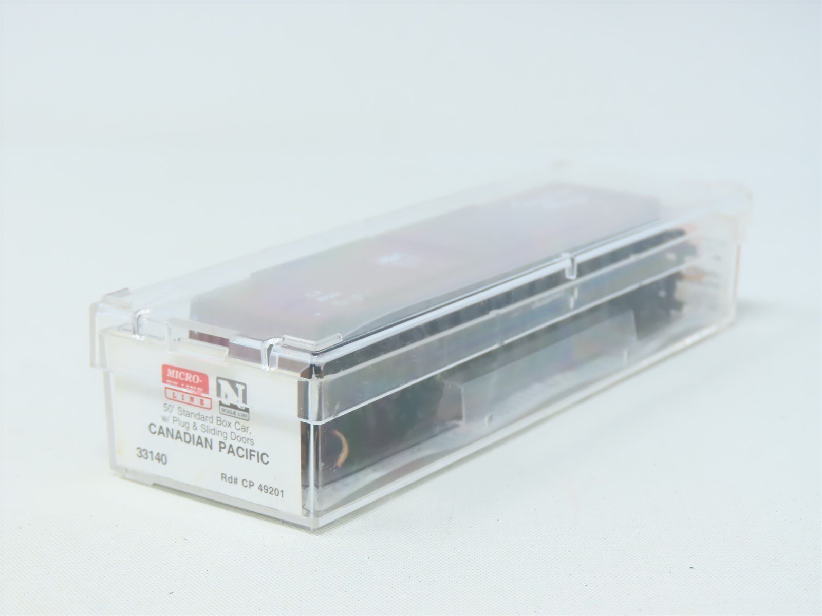 N Micro-Trains MTL 33140 CP Canadian Pacific Plug & Sliding Door Box Car #49201