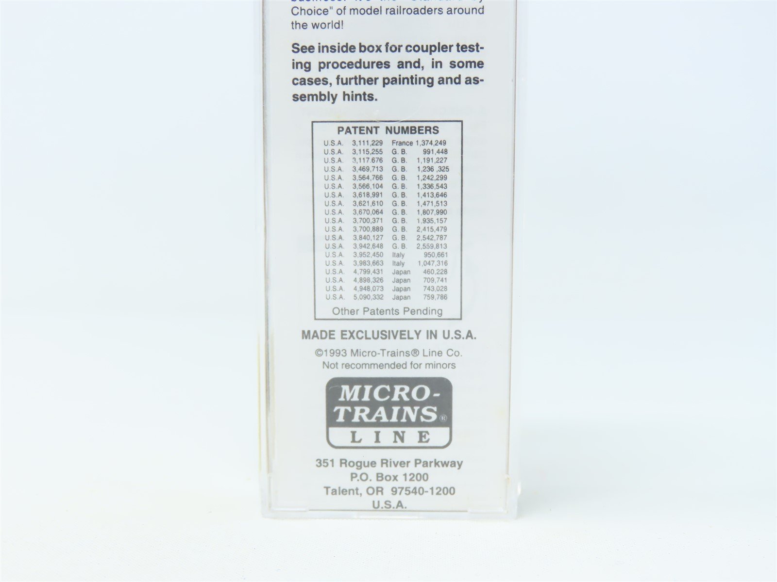 N Micro-Trains MTL 63010 GTW Grand Trunk Western 50' Composite Gondola #145457