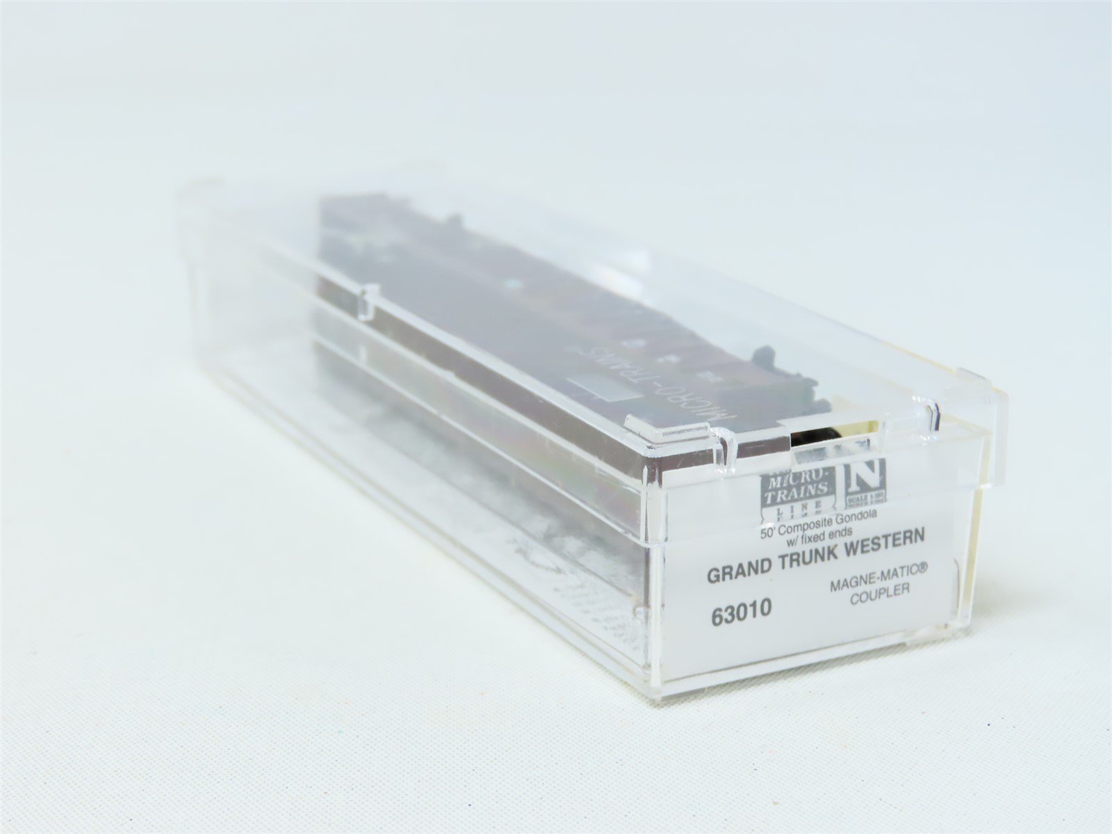 N Micro-Trains MTL 63010 GTW Grand Trunk Western 50' Composite Gondola #145457