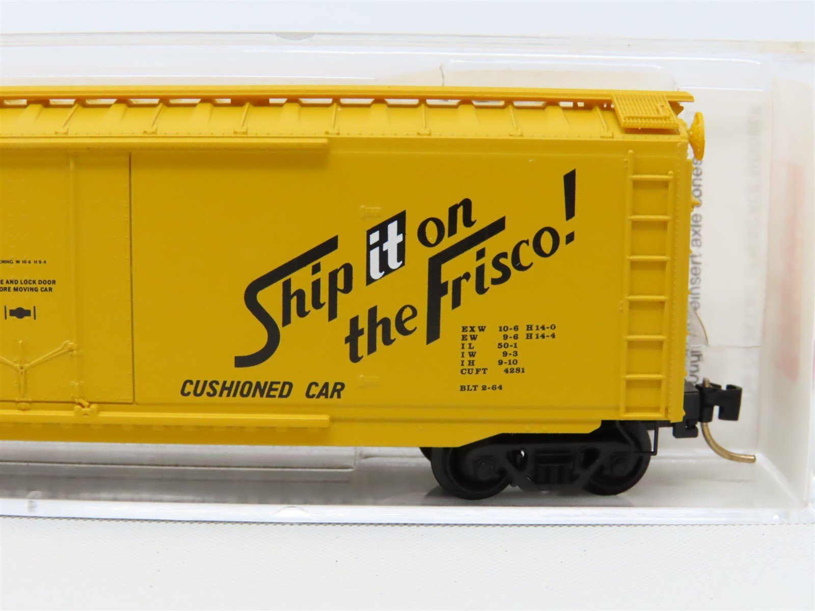 N Scale Micro-Trains MTL #32060 SLSF Frisco 50' Plug Door Box Car #6244