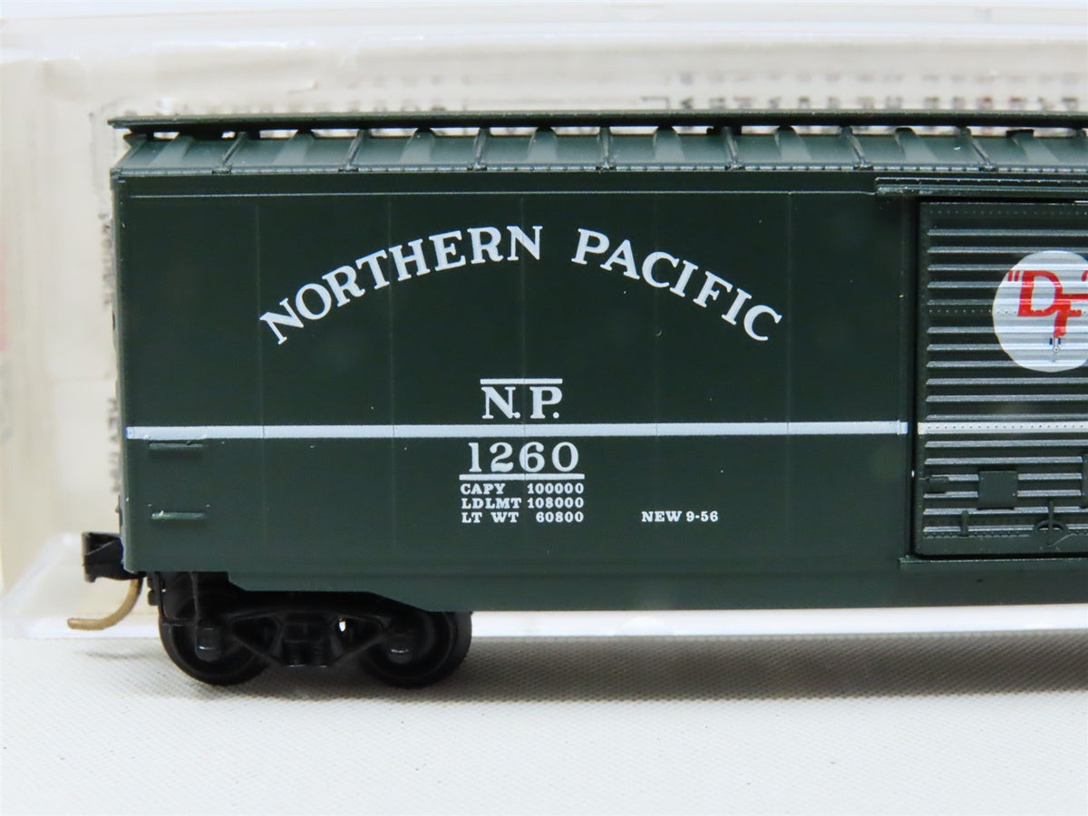 N Scale Micro-Trains MTL 31250 NP Northern Pacific 50&#39; Single Door Box Car #1260