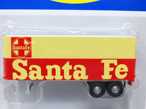 HO Scale Athearn #92476 ATSF Santa Fe 25' Trailers (2-Pk.) #F3208 & F3245