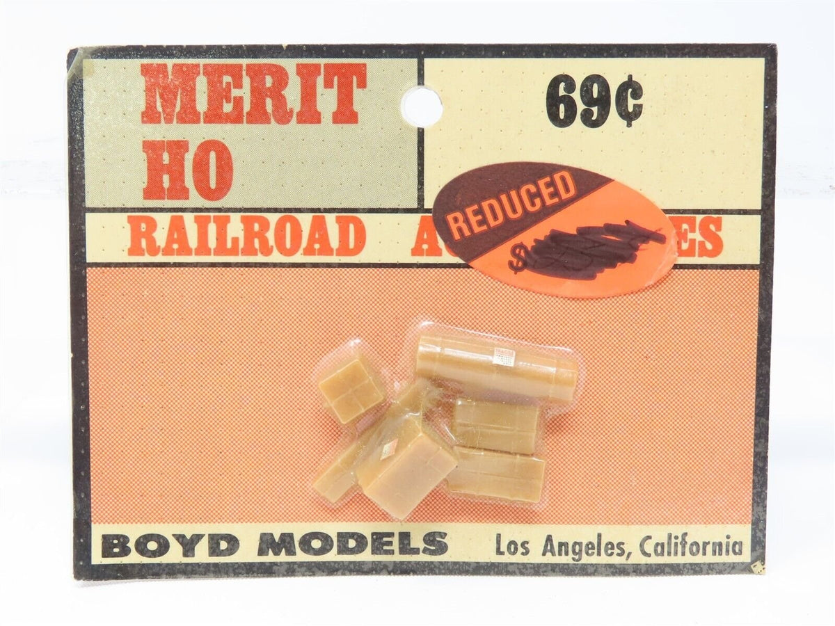 HO Scale Boyd Models Merit Railroad Accessories - Shipping Crates