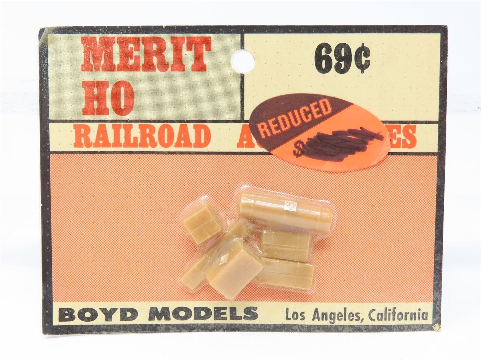 HO Scale Boyd Models Merit Railroad Accessories - Shipping Crates
