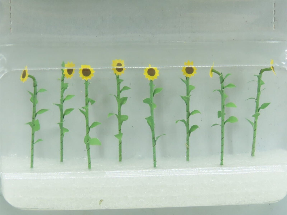 O 1/48 Scale JTT Scenery Products 95524 Sunflowers 2&quot; Tall - 16 Pack