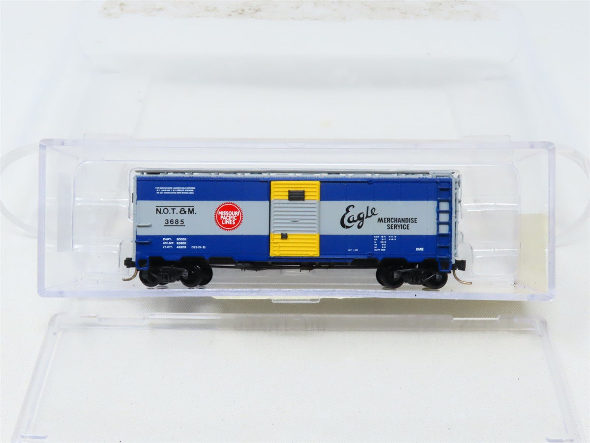 N InterMountain #65741-08 NOT&amp;M Missouri Pacific &quot;Eagle Route&quot; Box Car #3685