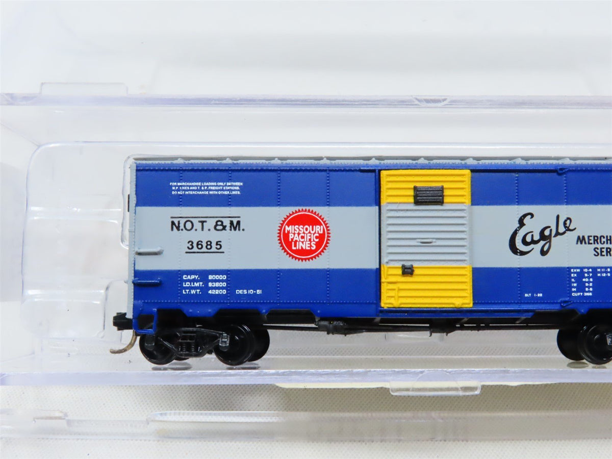 N InterMountain #65741-08 NOT&amp;M Missouri Pacific &quot;Eagle Route&quot; Box Car #3685