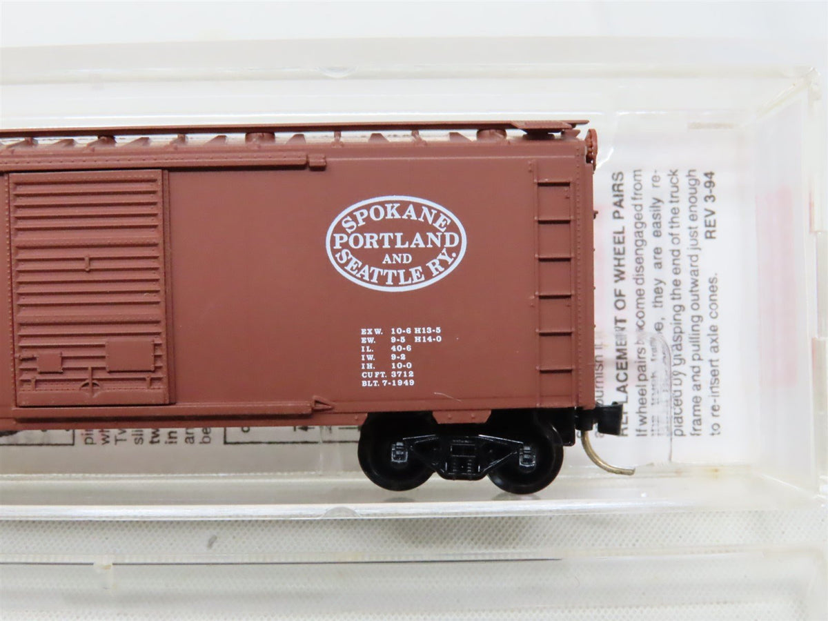 N Micro-Trains MTL #20246 SP&amp;S Spokane Portland &amp; Seattle 40&#39; Box Car #13475