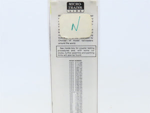 N Micro-Trains MTL #20450 WIF West India Fruit 40' Single Door Box Car #212