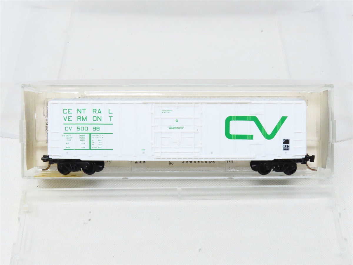 N Scale Kadee Micro-Trains MTL #27160 CV Central Vermont 50&#39; Box Car #50098