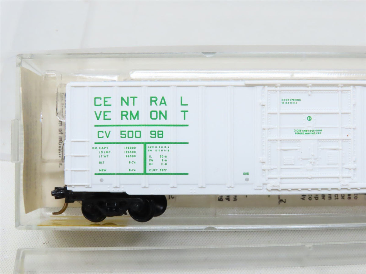 N Scale Kadee Micro-Trains MTL #27160 CV Central Vermont 50&#39; Box Car #50098