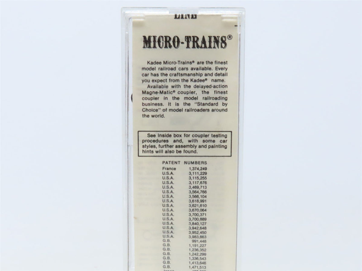 N Scale Kadee Micro-Trains MTL #27160 CV Central Vermont 50&#39; Box Car #50098