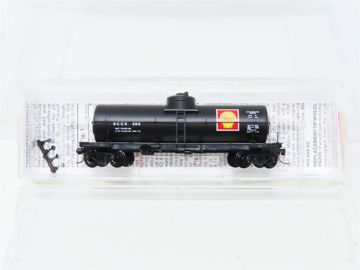 N Scale Micro-Trains MTL #65520 SCCX Shell 39&#39; Single Dome Tank Car #305