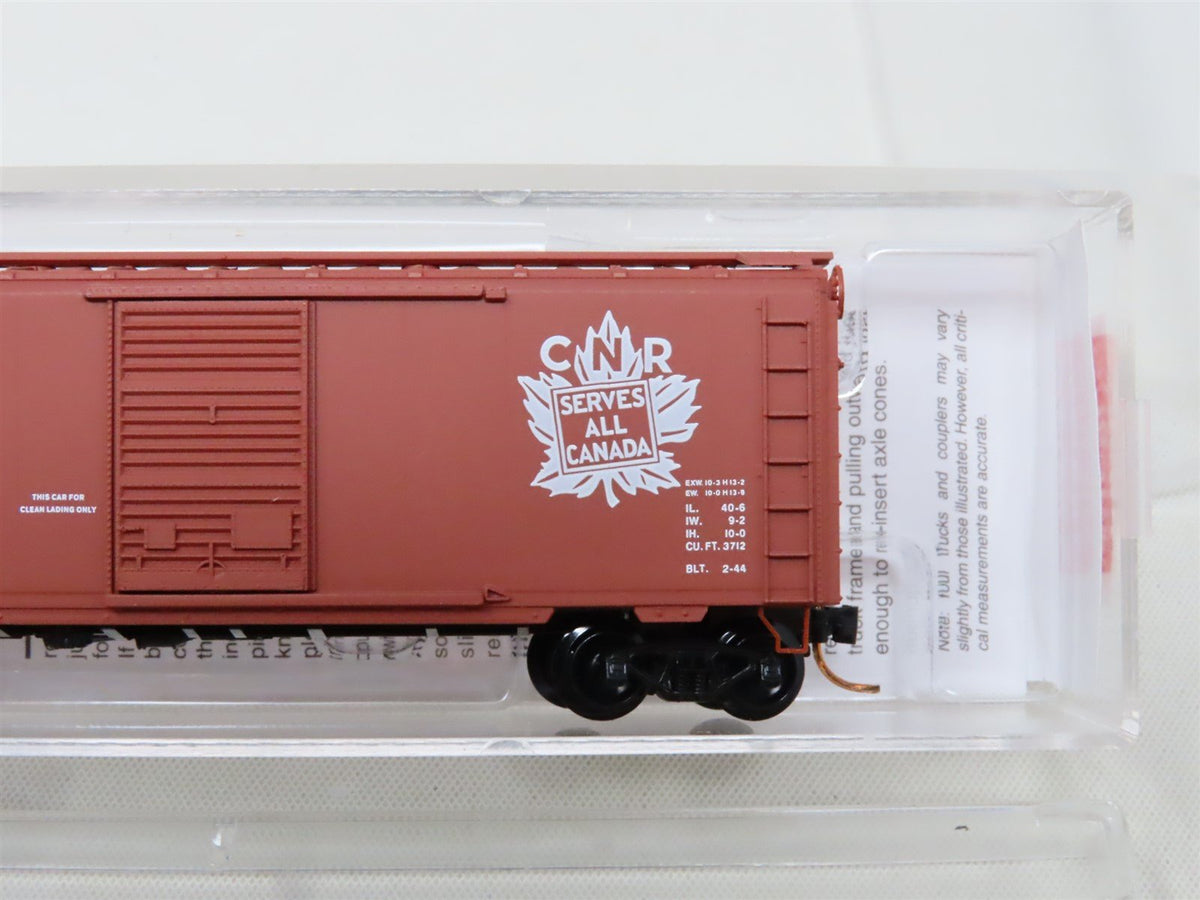 N Scale Micro-Trains MTL 02000796 CN Canadian National 40&#39; Boxcar #484327