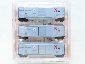 N Scale Micro-Trains MTL #33132 NS Norfolk Southern 50' Box Car 3-Pack