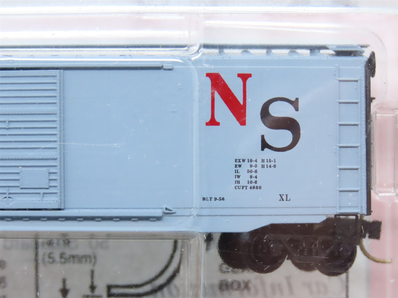 N Scale Micro-Trains MTL #33132 NS Norfolk Southern 50' Box Car 3-Pack