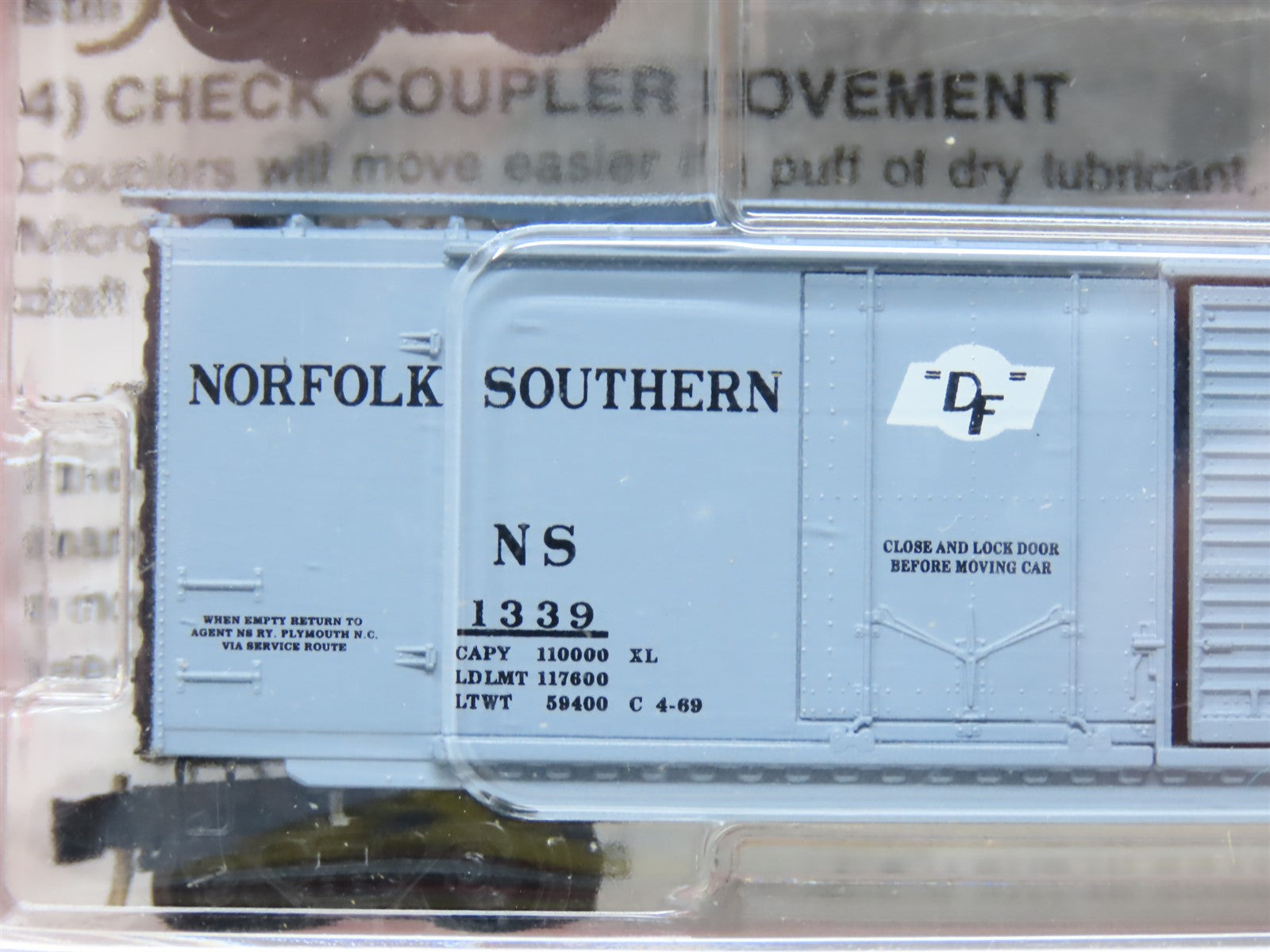 N Scale Micro-Trains MTL #33132 NS Norfolk Southern 50' Box Car 3-Pack