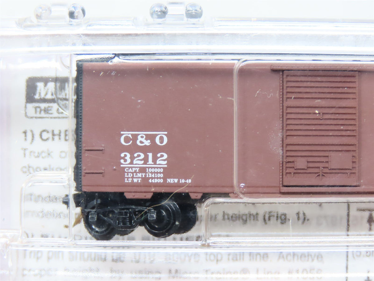 N Scale Micro-Trains MTL #20276-2 C&amp;O B&amp;O WM &#39;The Cat Pak&#39; 40&#39; Box Car 3-Pack