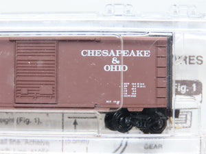 N Scale Micro-Trains MTL #20276-2 C&O B&O WM 'The Cat Pak' 40' Box Car 3-Pack