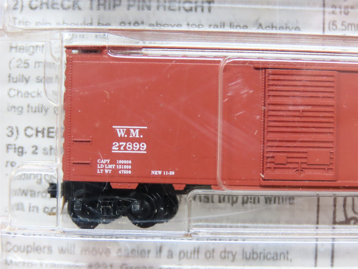 N Scale Micro-Trains MTL #20276-2 C&amp;O B&amp;O WM &#39;The Cat Pak&#39; 40&#39; Box Car 3-Pack