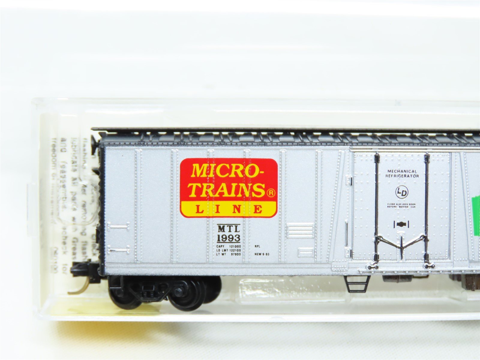 N Scale Micro-Trains MTL 70060 MTL 1993 Anniversary Car Mechanical Reefer #1993
