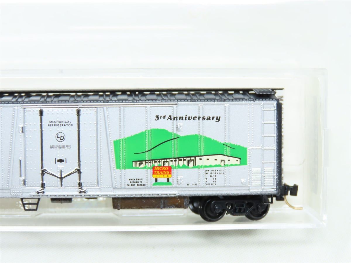 N Scale Micro-Trains MTL 70060 MTL 1993 Anniversary Car Mechanical Reefer #1993