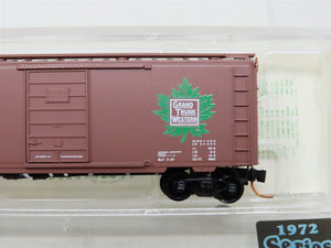 N Micro-Trains MTL 02000018 GTW Grand Trunk Western Boxcar #516772 - Blue Label