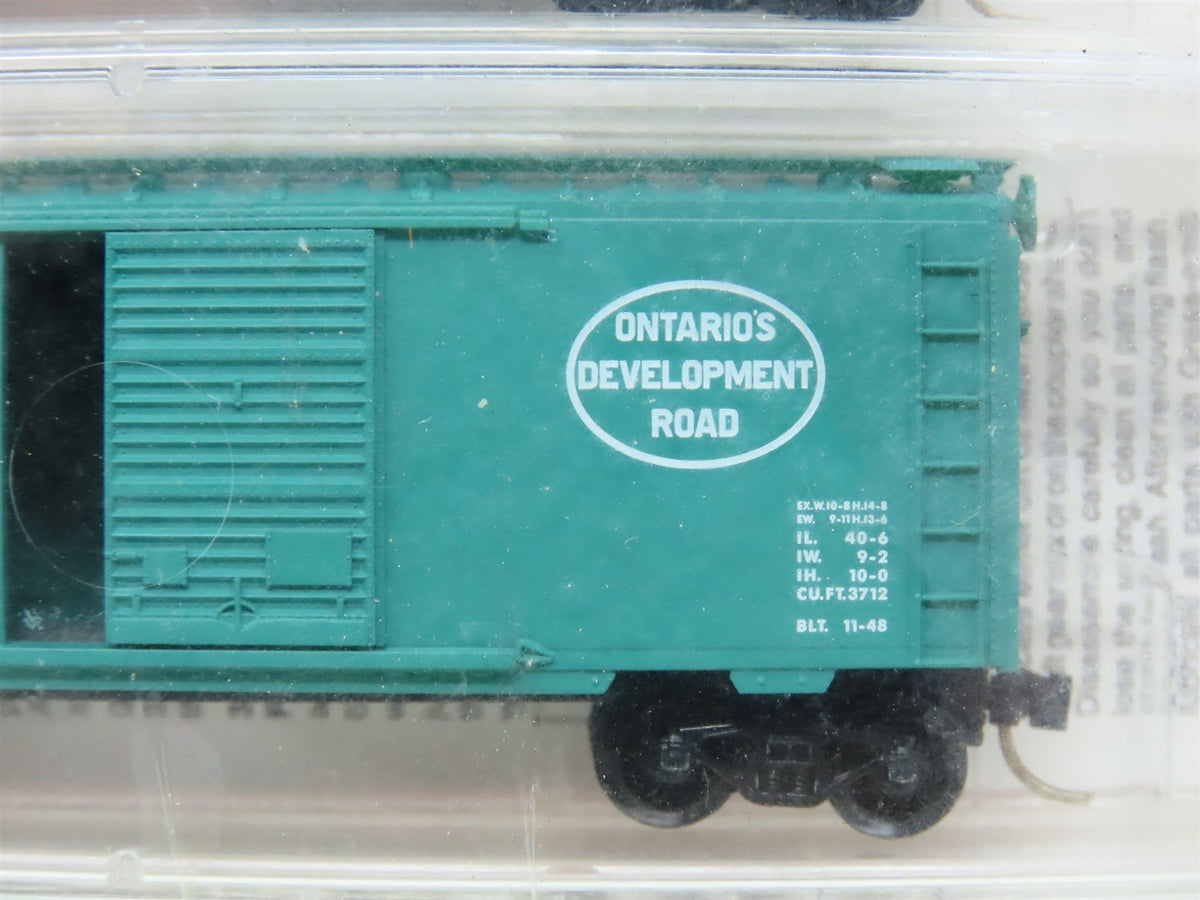 N Scale Micro-Trains MTL #20376-2 ONT Ontario Northland 40&#39; Box Car 2-Pack