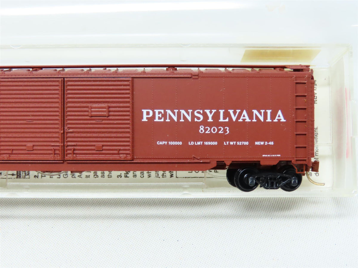 N Scale Micro-Trains MTL 78010 PRR Pennsylvania 50&#39; Boxcar #82023