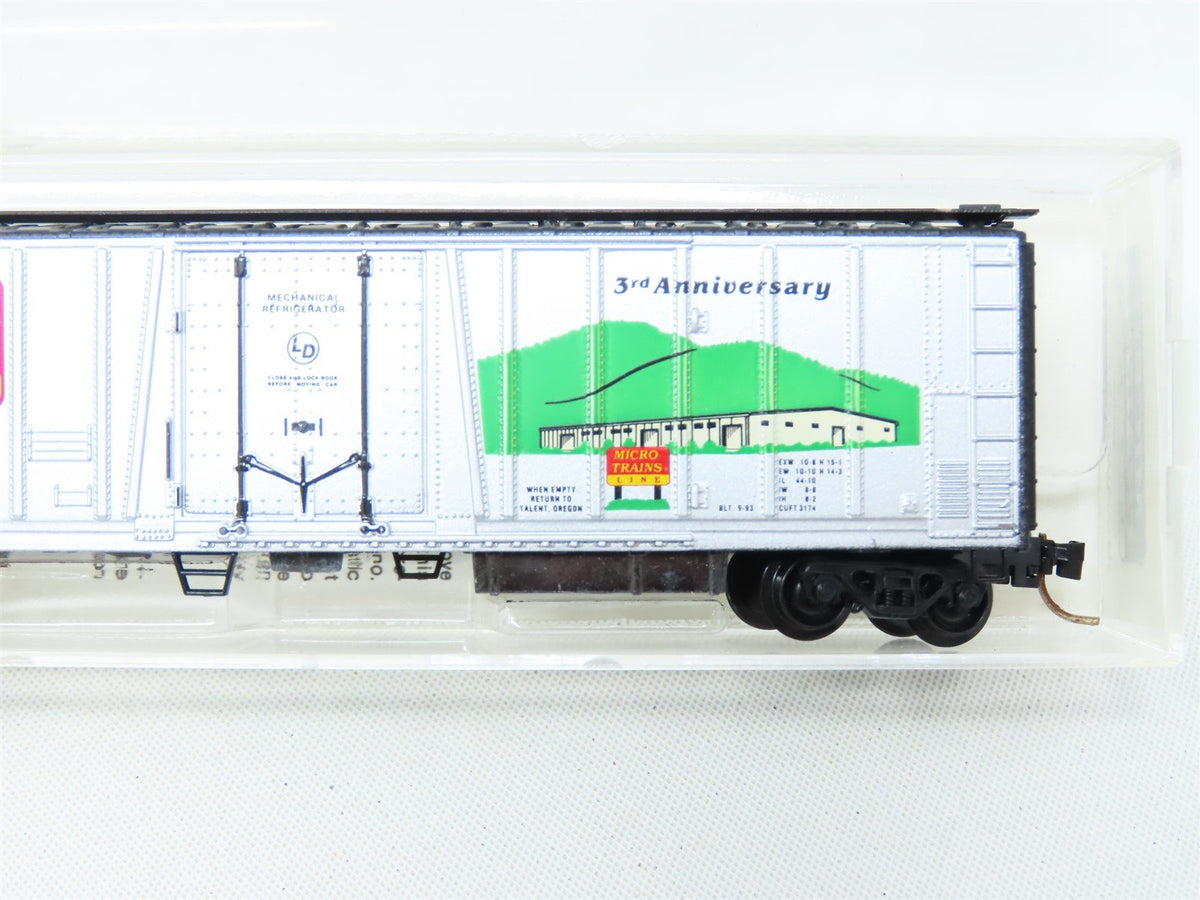 N Scale Micro-Trains 70060 MTL 11993 Anniversary 51&#39; Mechanical Reefer #1993