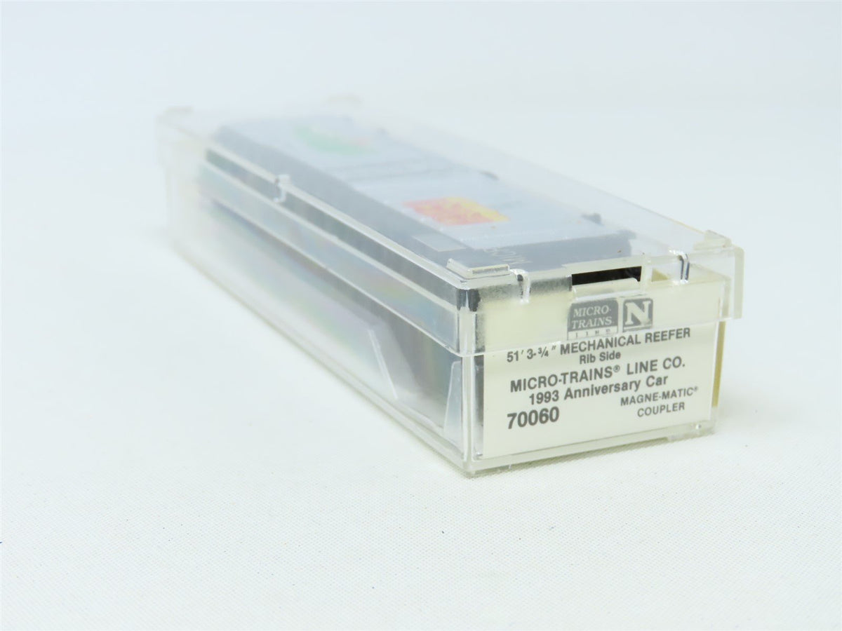 N Scale Micro-Trains 70060 MTL 11993 Anniversary 51&#39; Mechanical Reefer #1993