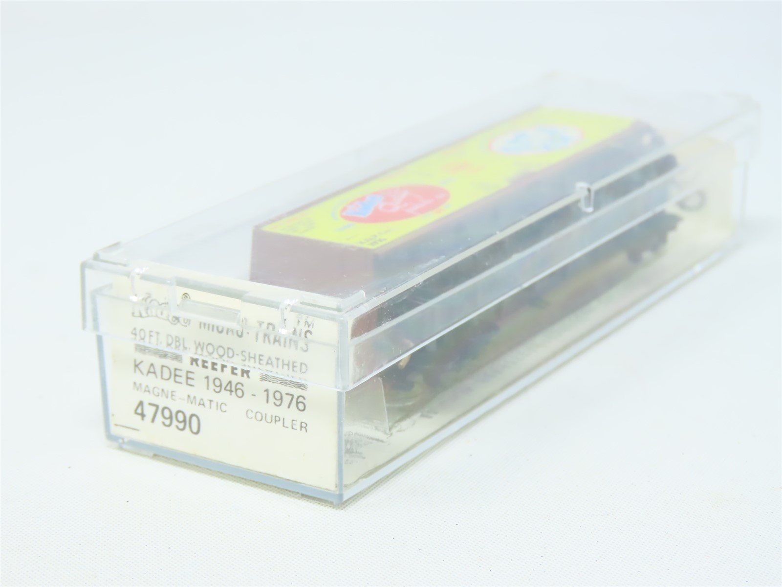 N Scale Micro-Trains MTL Kadee 47990 KQP Co. Kadee Quality Products Reefer #1976