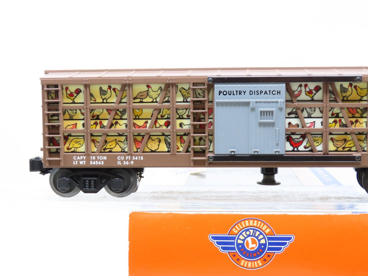 O Gauge 3-Rail Lionel Celebration 6-19867 Operating Poultry Dispatch Car #3434