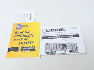 O Gauge 3-Rail Lionel Celebration 6-19867 Operating Poultry Dispatch Car #3434