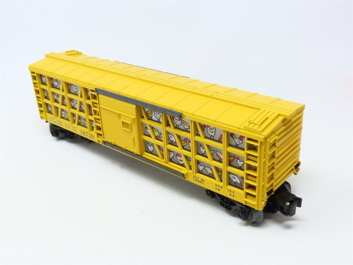 O Gauge 3-Rail Lionel 6-16739 Foghorn Leghorn 6434 Operating Poultry Car