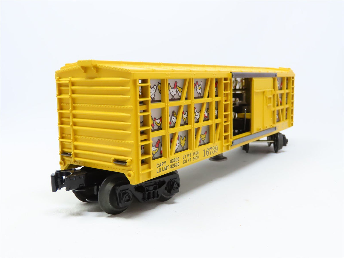 O Gauge 3-Rail Lionel 6-16739 Foghorn Leghorn 6434 Operating Poultry Car