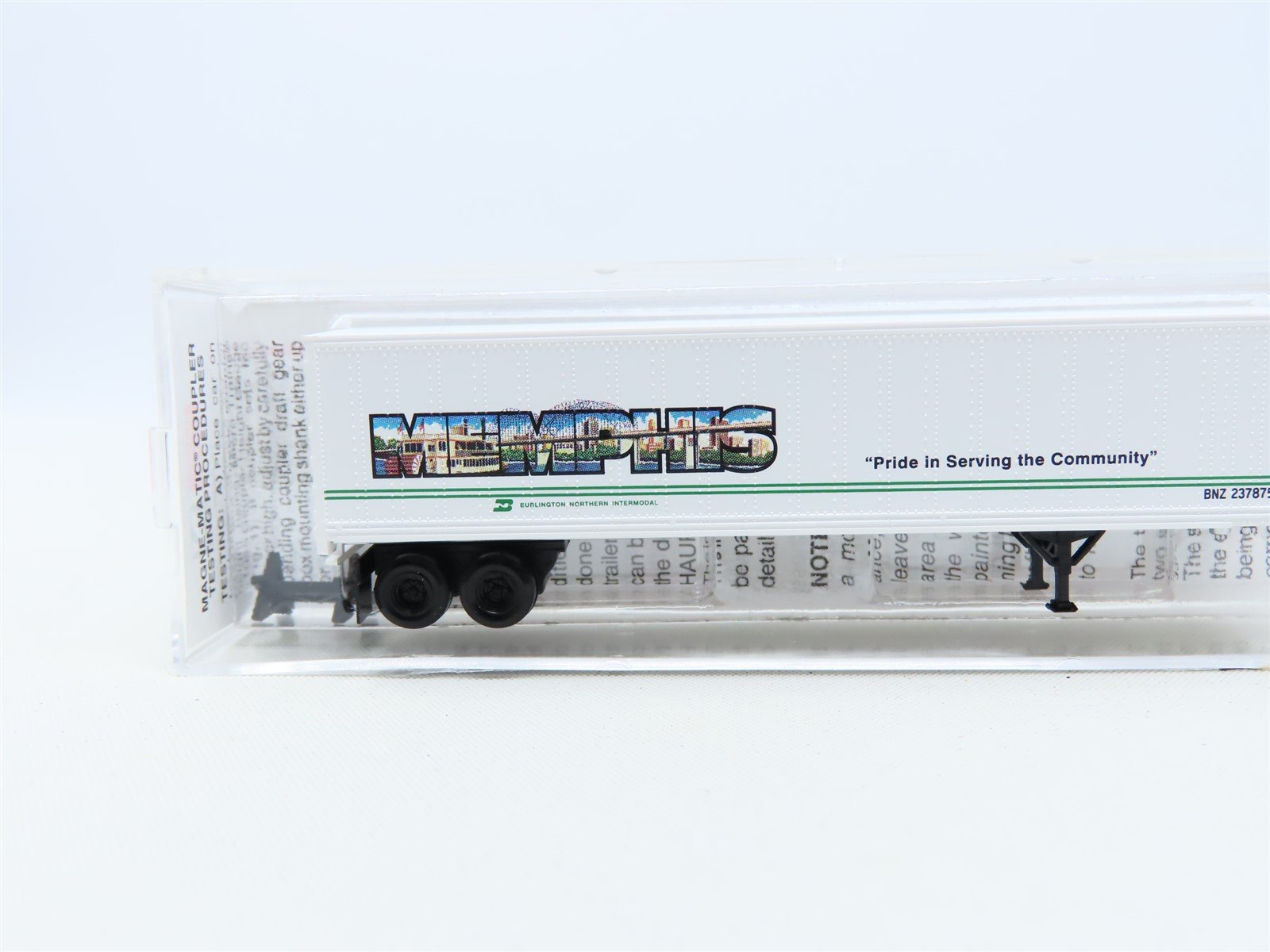 N Scale Micro-Trains MTL 67190 BN Intermodal 45' Trailer #237875 - 