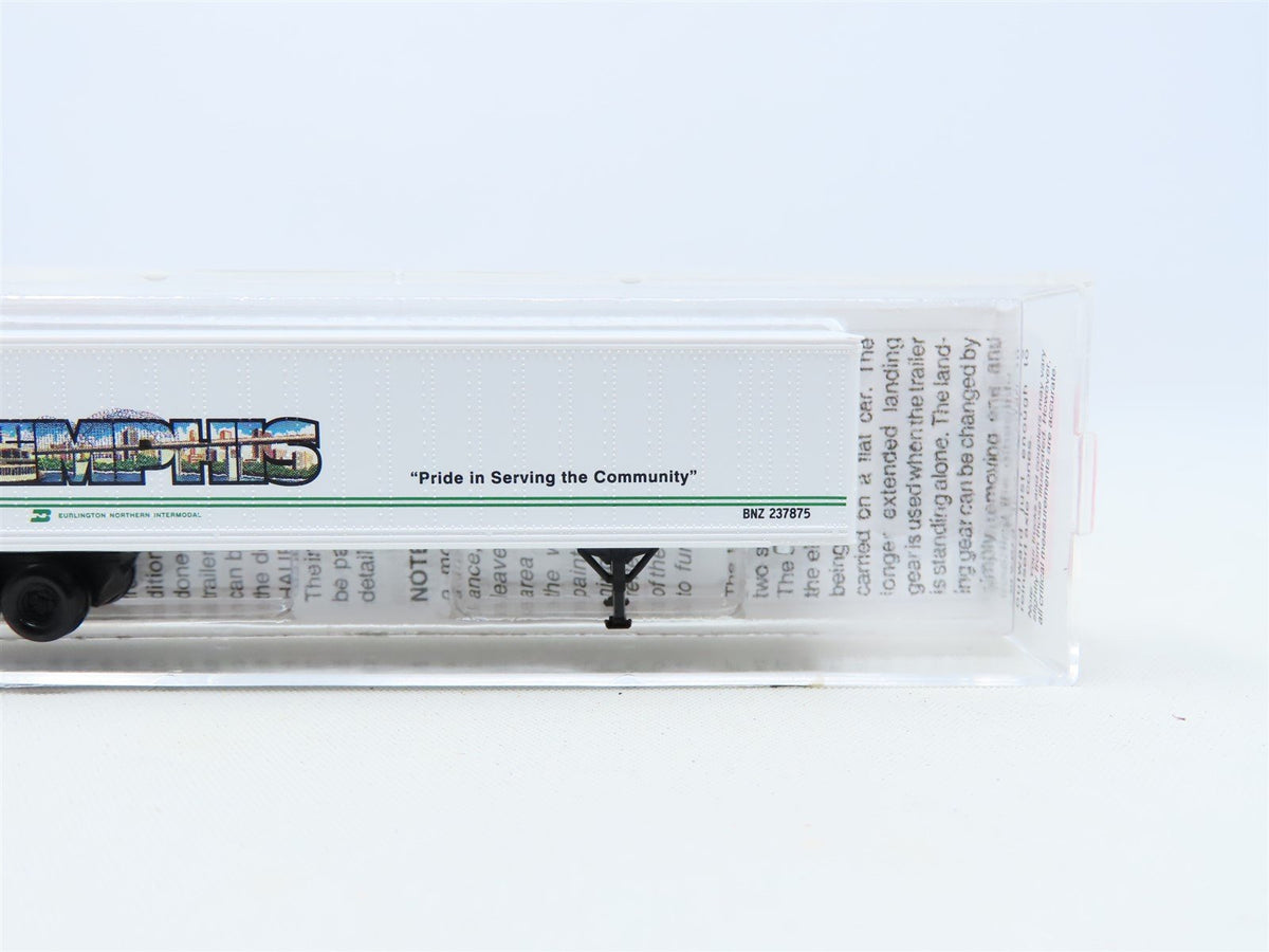 N Scale Micro-Trains MTL 67190 BN Intermodal 45&#39; Trailer #237875 - &quot;Memphis&quot;