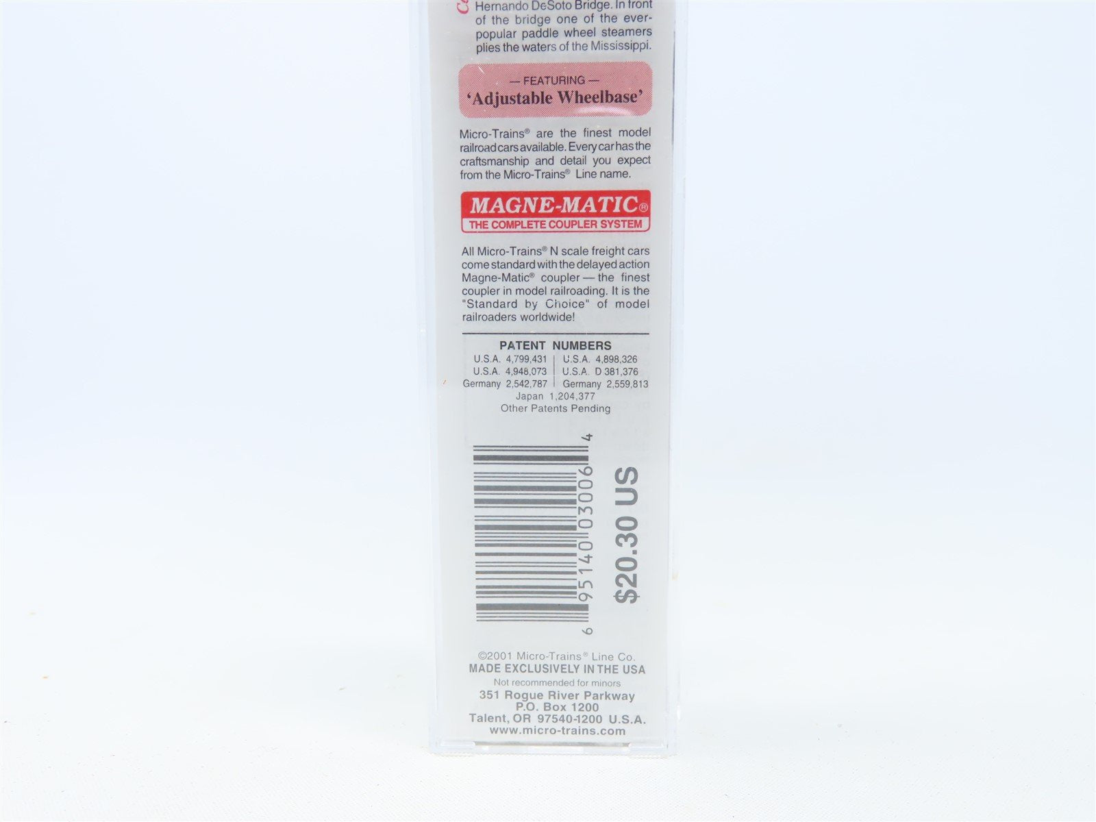 N Scale Micro-Trains MTL 67190 BN Intermodal 45' Trailer #237875 - 